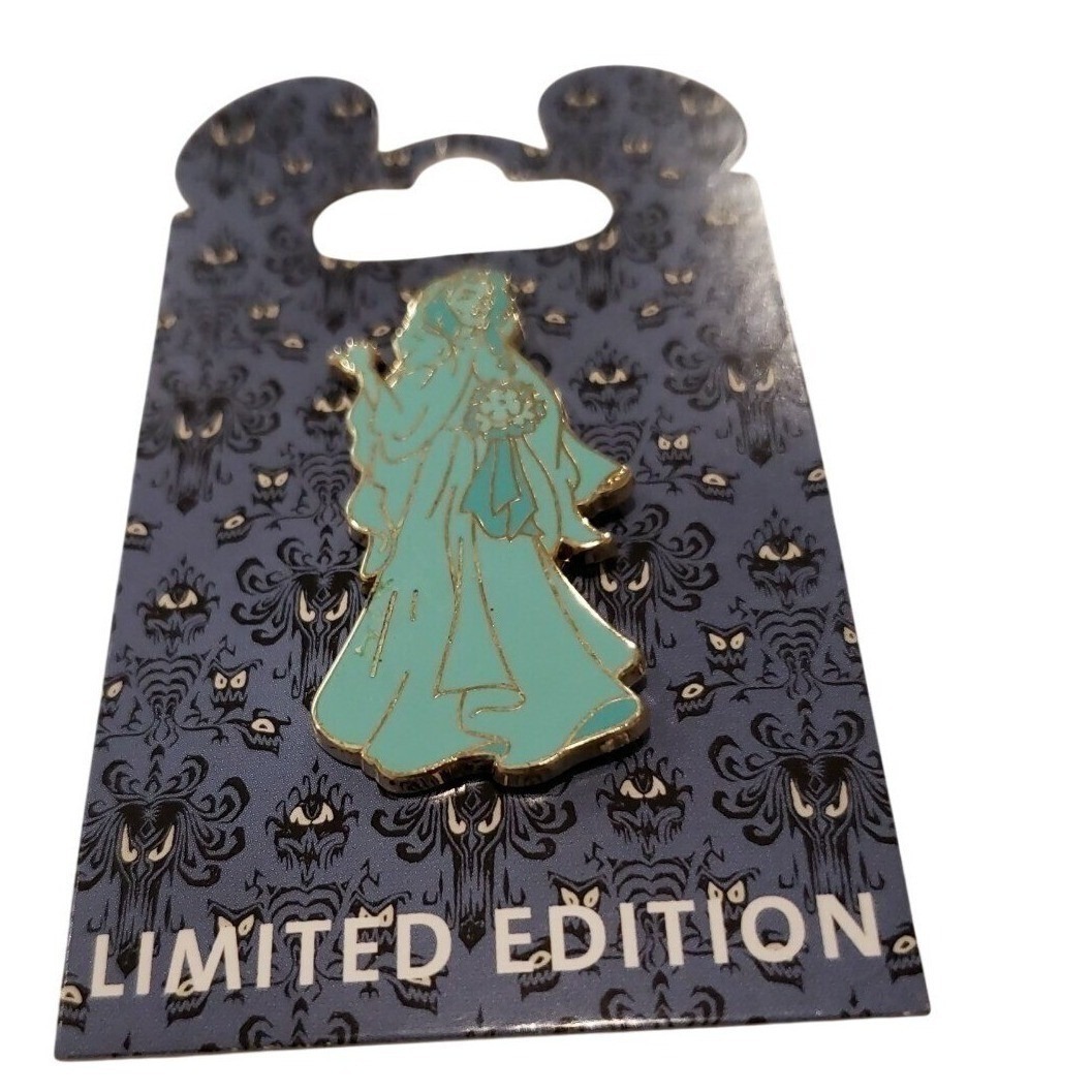Disney Haunted Mansion Little Leota Hitchhiking Ghost Cast Pin Wdi Le 300 72138 74$